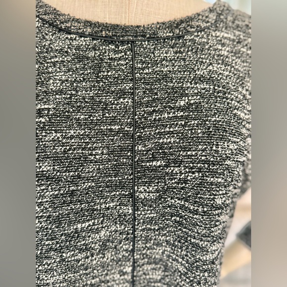 BANANA REPUBLIC Women's Boucle Metallic Tweed Knit Shift Dress - Large - Picture 3 of 6